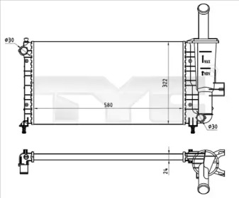 Теплообменник TYC 709-0026-R