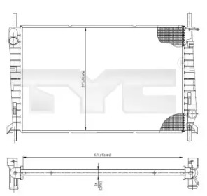 Теплообменник TYC 710-0045