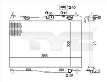 Теплообменник TYC 710-0059-R