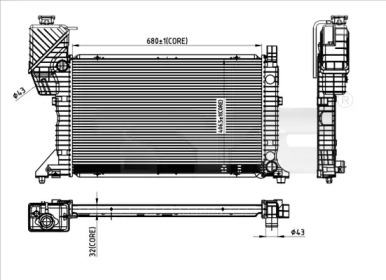 Теплообменник TYC 721-0007