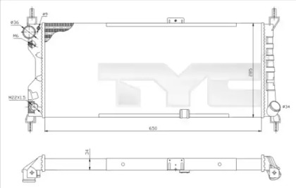 Теплообменник TYC 725-0019-R