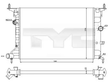 Теплообменник TYC 725-0026-R