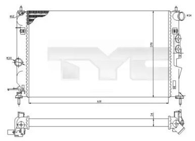 Теплообменник TYC 725-0027-R