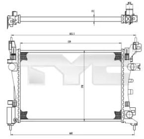 Теплообменник TYC 725-0035