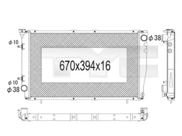 Теплообменник TYC 734-1006