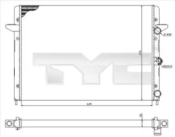 Теплообменник TYC 737-0005