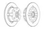 Тормозной диск FERODO DDF019-1