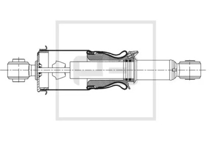 Амортизатор PE Automotive 023.140-00A