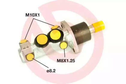 Цилиндр BREMBO M 85 047