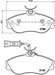 Комплект тормозных колодок BREMBO P 85 018