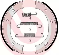 Комлект тормозных накладок BREMBO S 50 510