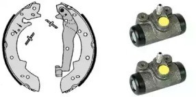 Комлект тормозных накладок BREMBO H 06 005