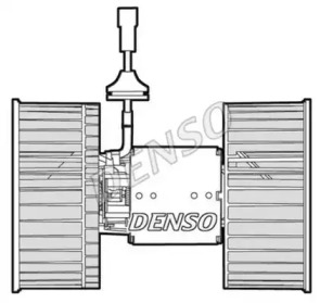 вентилятор DENSO DEA12002