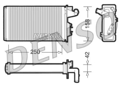 Теплообменник DENSO DRR09010