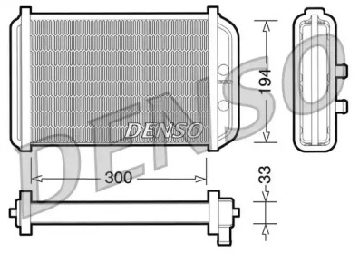 Теплообменник DENSO DRR09033