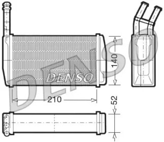 Теплообменник DENSO DRR10011