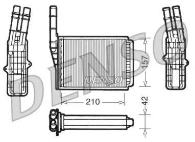 Теплообменник DENSO DRR23013