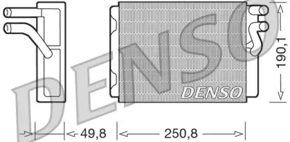 Теплообменник DENSO DRR33010