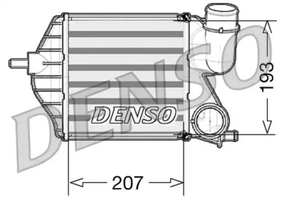 Теплообменник DENSO DIT09102