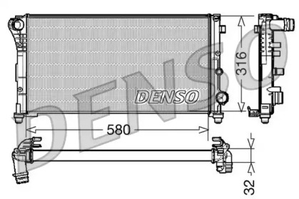 Теплообменник DENSO DRM09084