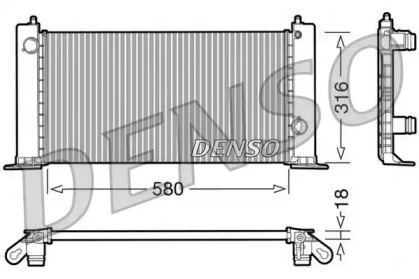 Теплообменник DENSO DRM09120