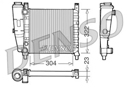 Теплообменник DENSO DRM09140