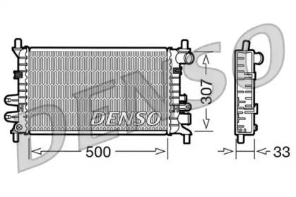 Теплообменник DENSO DRM10027