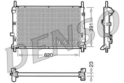 Теплообменник DENSO DRM10070