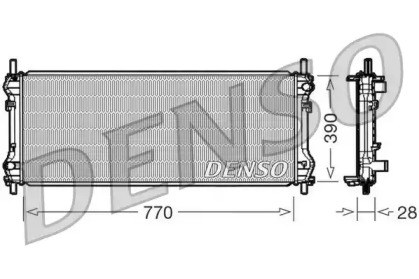 Теплообменник DENSO DRM10103