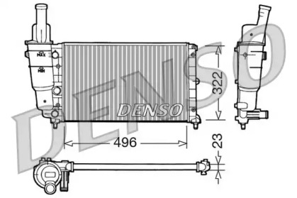 Теплообменник DENSO DRM13003