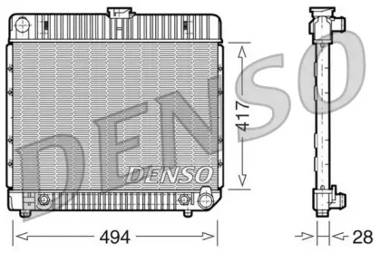 Теплообменник DENSO DRM17021