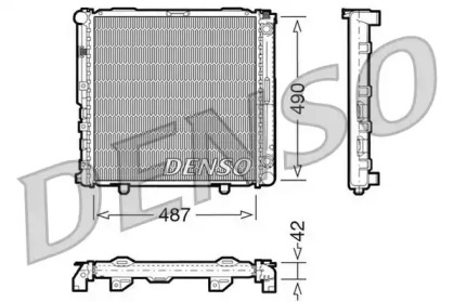 Теплообменник DENSO DRM17031