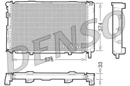 Теплообменник DENSO DRM17064