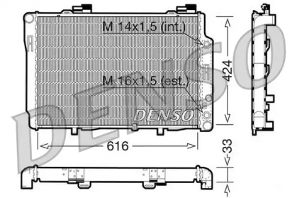 Теплообменник DENSO DRM17071