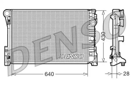 Теплообменник DENSO DRM17110