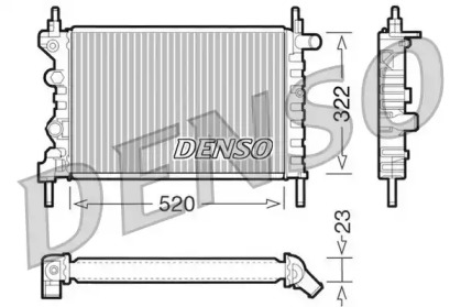 Теплообменник DENSO DRM20031