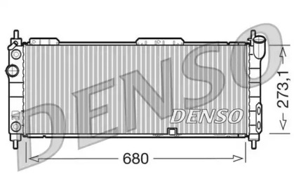 Теплообменник DENSO DRM20043