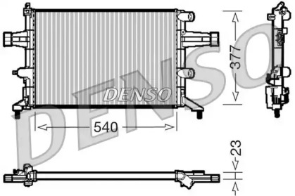 Теплообменник DENSO DRM20080