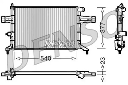 Теплообменник DENSO DRM20082