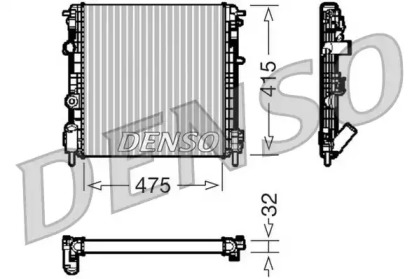 Теплообменник DENSO DRM23014