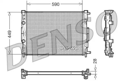 Теплообменник DENSO DRM23056