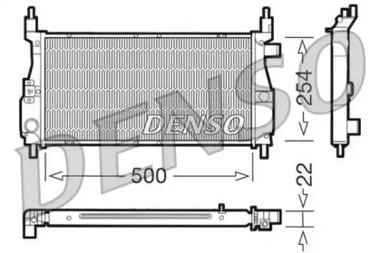 Теплообменник DENSO DRM24003