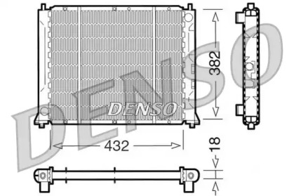 Теплообменник DENSO DRM24004