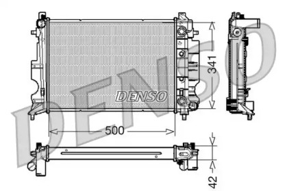 Теплообменник DENSO DRM25012