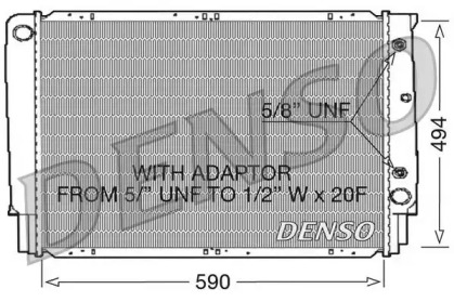 Теплообменник DENSO DRM33054