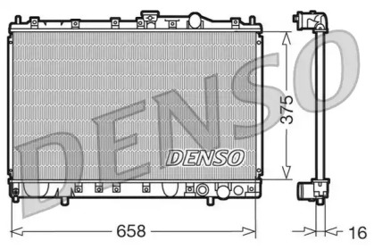 Теплообменник DENSO DRM45002