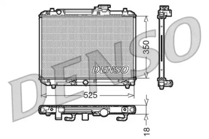 Теплообменник DENSO DRM47002