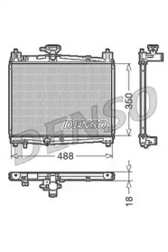 Теплообменник DENSO DRM50001