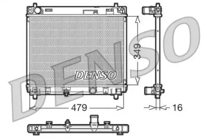 Теплообменник DENSO DRM50004