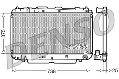 Теплообменник DENSO DRM50021